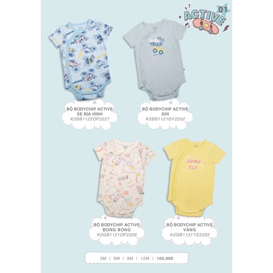 CHAANG - Body chip cho bé trai/bé gái