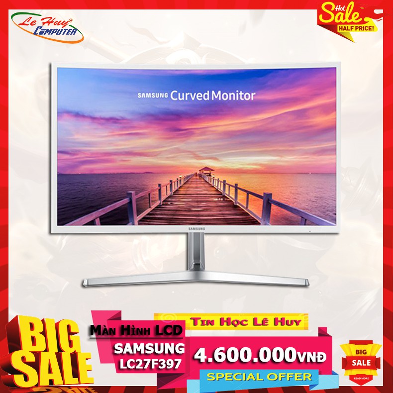 Màn hình máy tính cong Samsung LC27F397FHEXXV 27inch FHD 60Hz