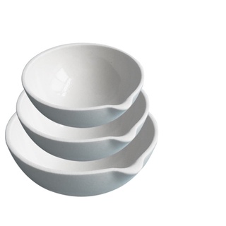 Bát sứ nung, Bát sứ có mỏ 40ml-60ml-75ml-100ml nung dược liệu, mỹ phẩm ở nhiệt độ cao