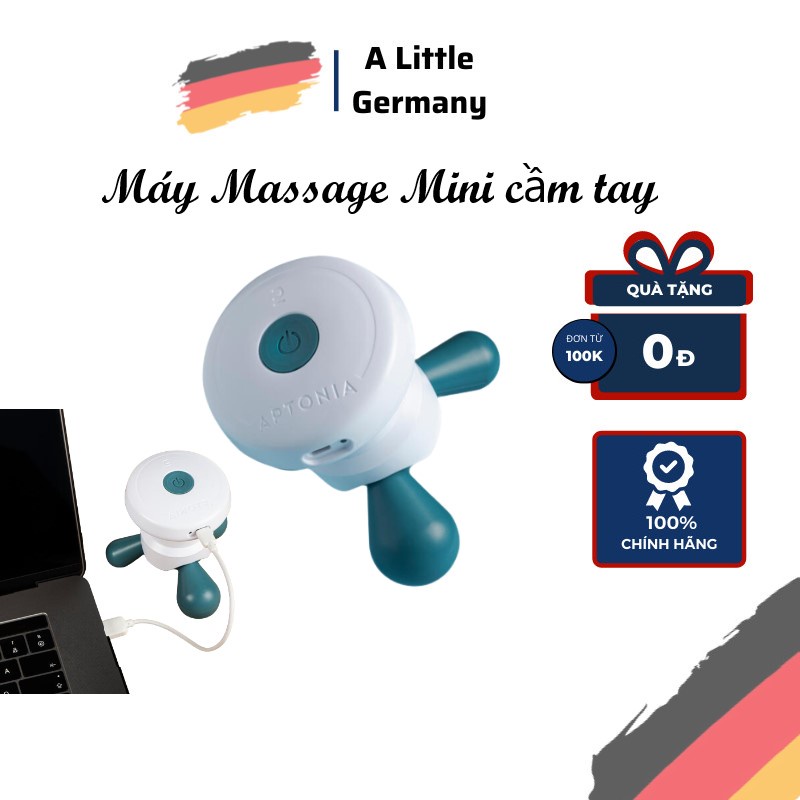 Máy Massage Mini Cầm Tay Decathlon Aptonia, Máy Mátxa Rung Điện Tử Giúp Làm Giảm Đau Mỏi Cơ Thể