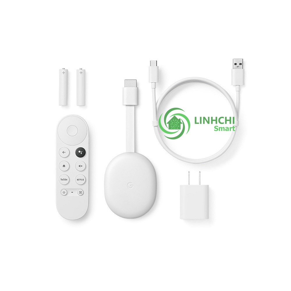 Thiết Bị Stream Google Chromecast with Google TV - Chính Hãng