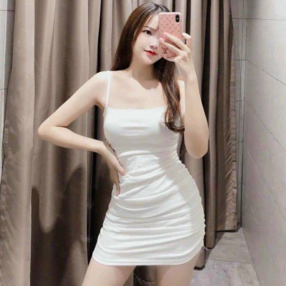 Đầm body nhún sườn cao cấp chuẩn dáng alohashop91