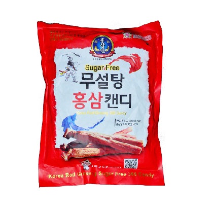 Kẹo Hồng Sâm Không Đường 365 Sugar Free Red Ginseng Candy (Gói 500g)