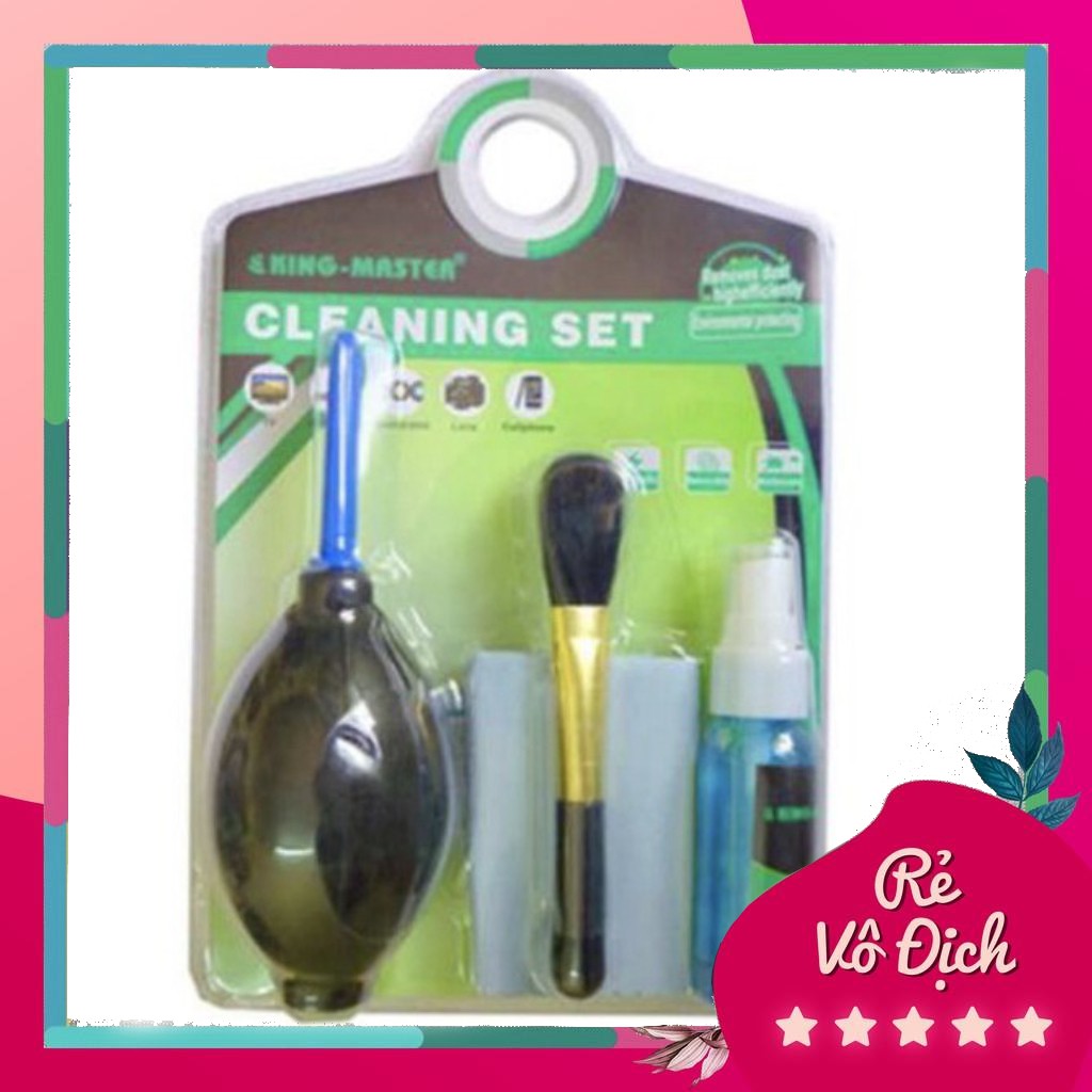 Bộ vệ sinh 6 món cho máy tính Laptop, máy tính, điện thoại