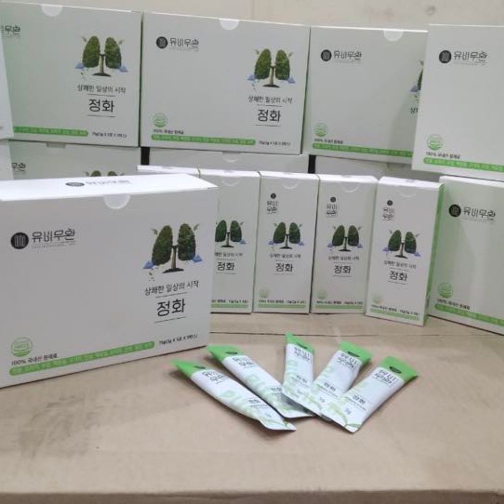 Thuốc bổ phổi thải độc phổi Hàn Quốc - giúp lá phổi dễ thở làm sạch họng và phổi
