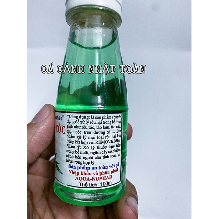 THUỐC DIỆT RÊU TÓC NUPHAR 100ML CHO HỒ CÁ HỒ THỦY SINH