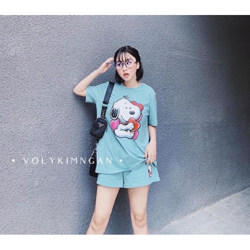 [có video quay thật sản phẩm] ĐỒ BỘ ĐÙI COTTON DÀY MỊN