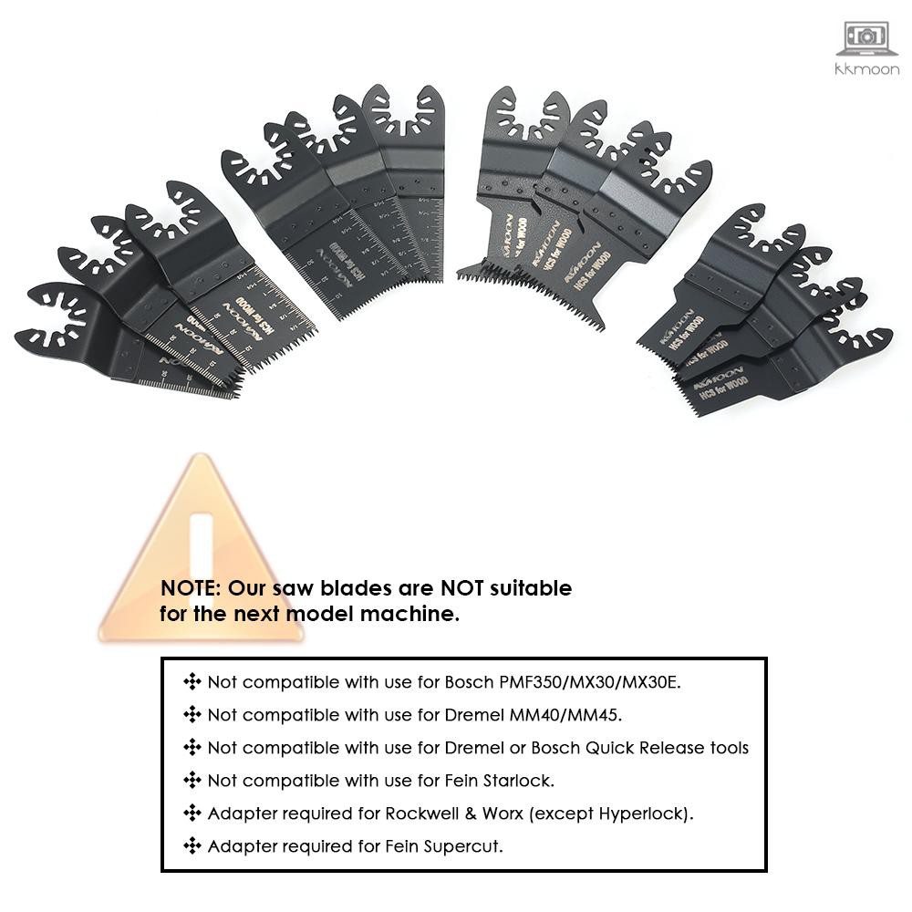 Set 12 Lưỡi Cưa Gỗ Cho Máy Chà Nhám