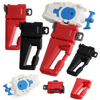 Con quay đồ chơi có tay cầm dài màu đỏ / đen thú vị cho các bé kèm phụ kiện màu trắng