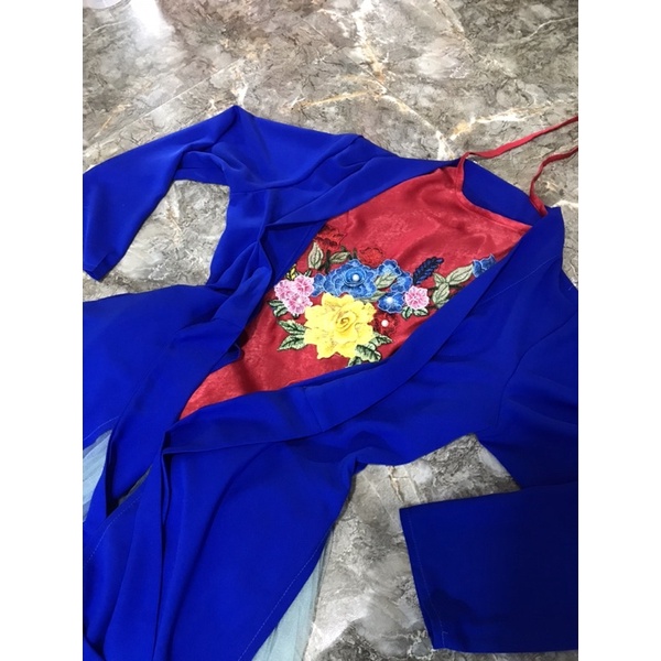 Set tứ thân cám Lan Ngọc kèm mấn