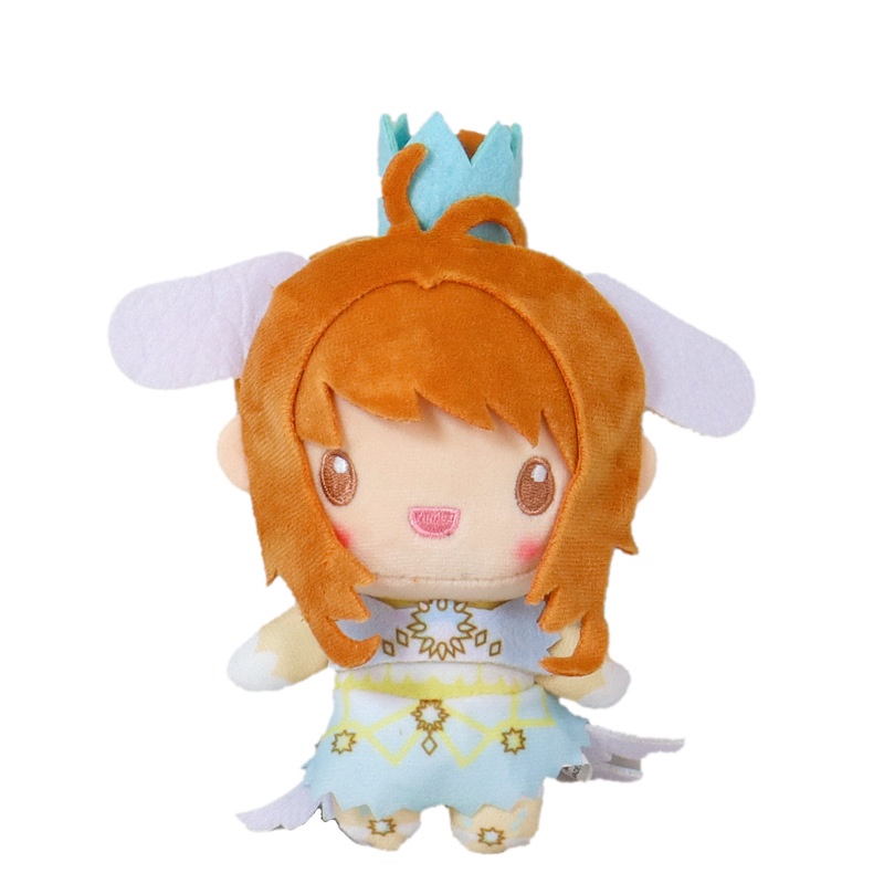 SANRIO Móc Khóa Búp Bê Nhồi Bông Hình Thủ Lĩnh Thẻ Bài Sakura