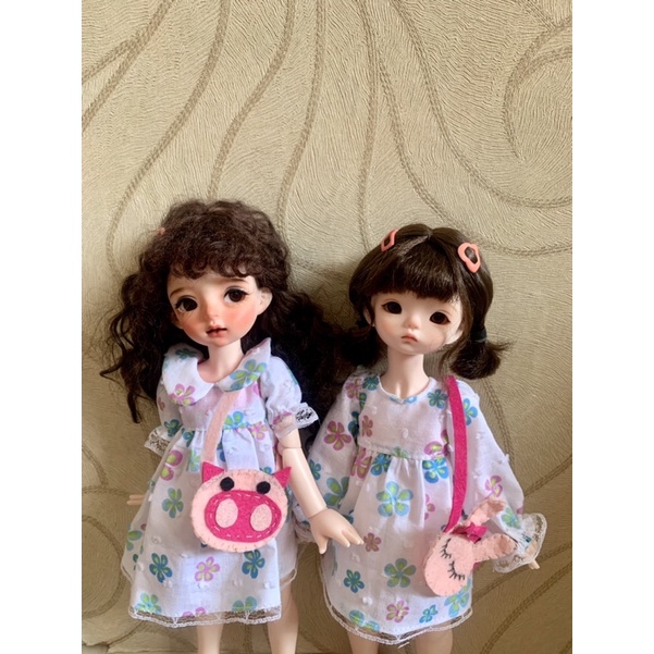 Váy hoa size búp bê bjd ,blythe,barbie