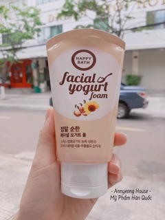 Sữa rửa mặt sữa chua HappyBath