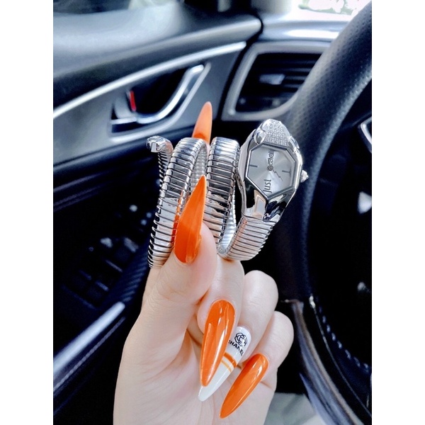 Đồng Hồ JUST CAVALLI Rắn quấn 2 vòng cổ tay - Case 33mm Cho Nữ - BH24 Tháng