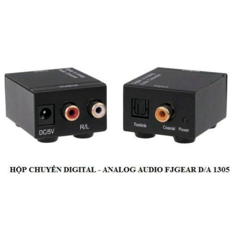 Box chuyển Digtal to Analog Audio FJGEAR D/A 1305