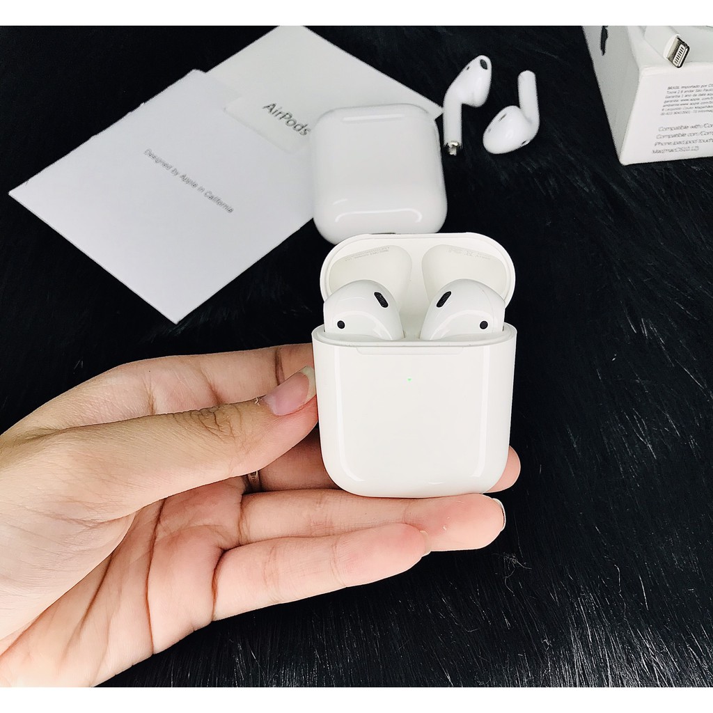 Tai Nghe Không Dây Airpods 2 Định Vị - Đổi Tên - Sạc Không Dây - Tháo Tai Dừng Nhạc | BigBuy360 - bigbuy360.vn