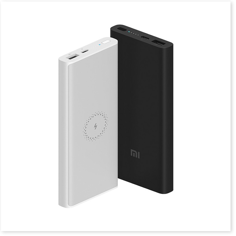 Pin sạc dự phòng không dây Xiaomi 10000mAh 2019 - Sạc dự phòng tích hợp sạc không dây 10000mAh Xiaomi lite - Mr Xiaomi