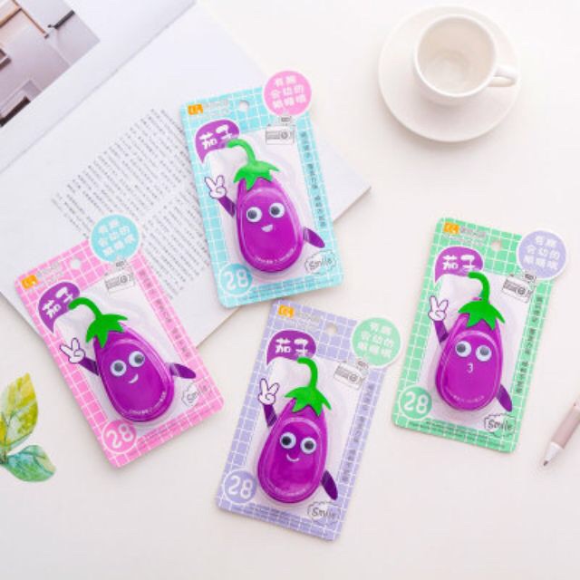 Xoá kéo hình trái cà tím CT3828