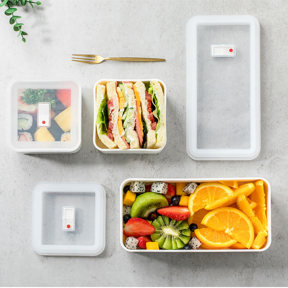 Hộp cơm Chống Rò Rỉ Thiết Kế Tiện Lợi Cho Trường Học / Văn Phòng