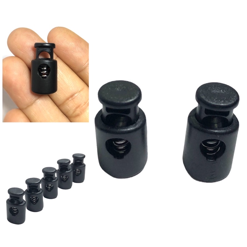 5 cái - Nút nhựa chặn dây balo, túi rút, quần thể thao, áo khoác, giày....