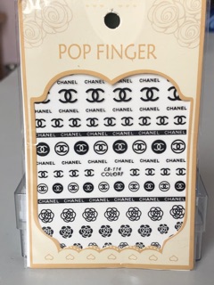 Sticker dán móng tay trang trí nail