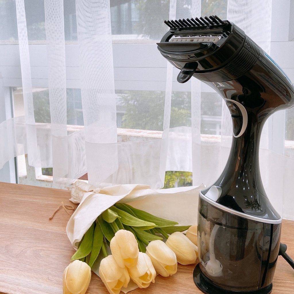 Bàn là hơi nước cầm tay mini du lịch Homedics PS-HH50 HT Beauty Chính Hãng Của Mỹ Là siêu nhanh