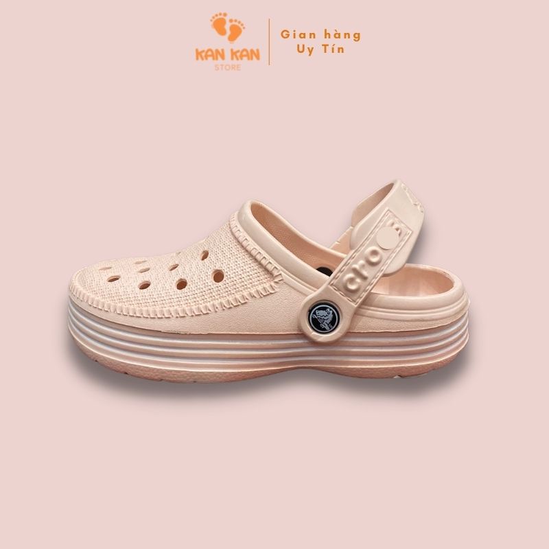 Dép Sục Nam Nữ KA073 Sục Cross Nhựa Quai Hậu Bản Đẹp Mẫu Mới KanKanStore | BigBuy360 - bigbuy360.vn