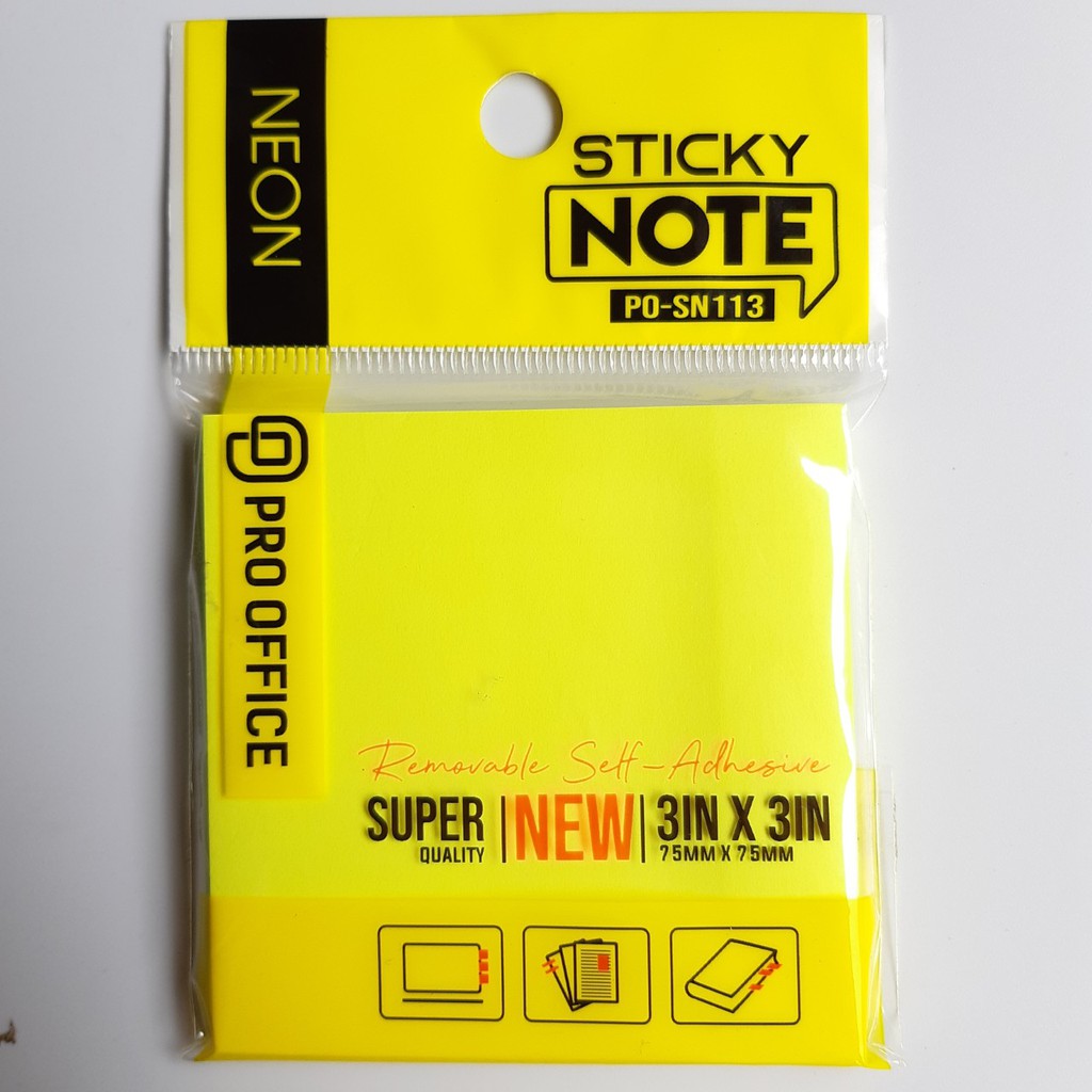 Giấy note PRO-OFFICE SN112/113/114/115