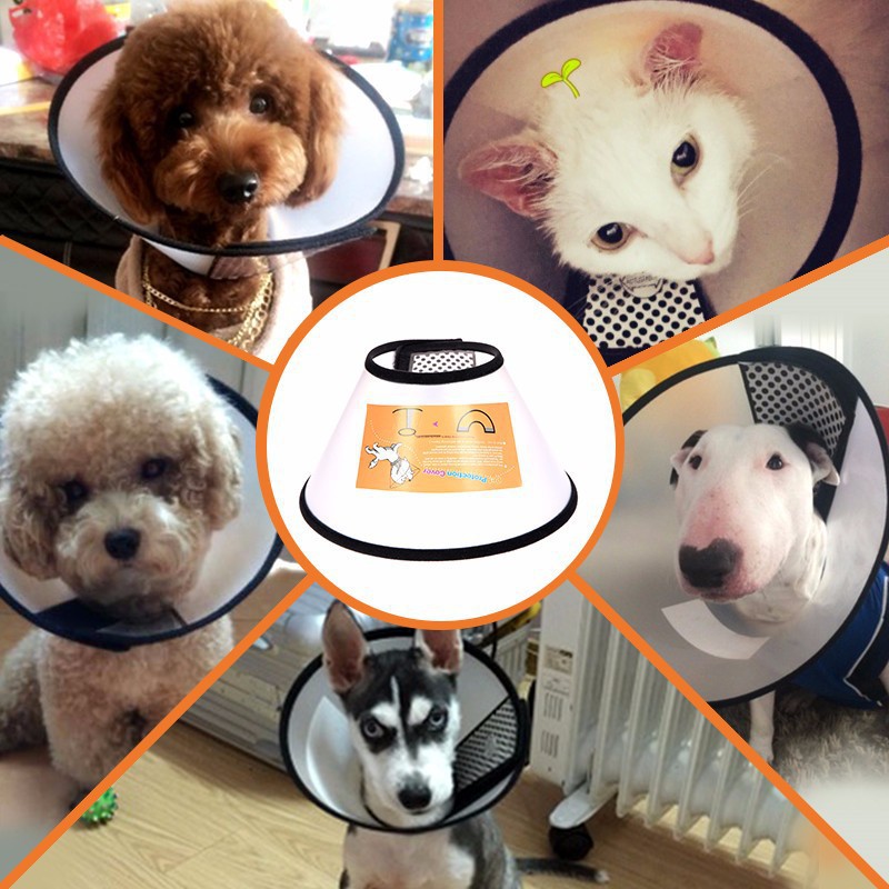 Cổ Áo, Loa, colla, colla,lick, 9 kích cỡ, ngăn ngừa liếm và tự xước, có thể được sử dụng bởi cả chó và mèo.