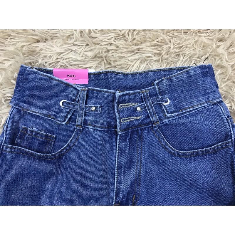 Quần ngố nữ jean lưng kiểu Ms N8