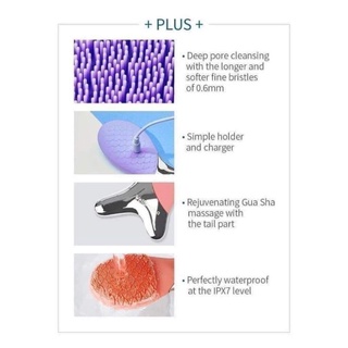 (Đủ bill) Máy rửa mặt con cá Wellderma bản mới nhất