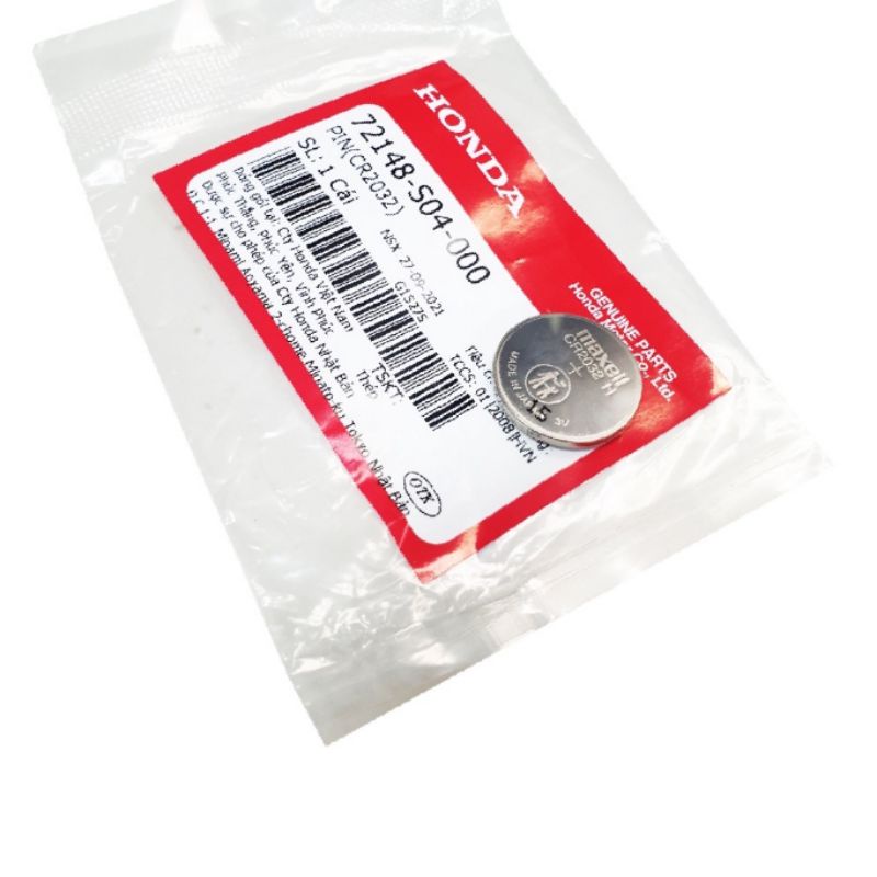 Pin remote Smart key chìa khóa thông minh sh vision airblade