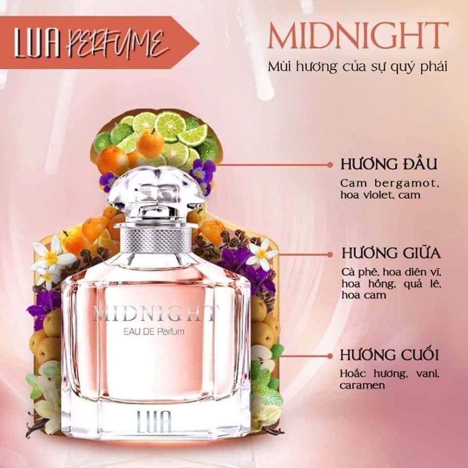 nước hoa LUA midnight 30ml cao cấp