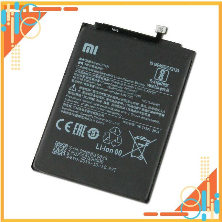 Pin điện thoại Xiaomi BN51 Cho Xiaomi Redmi 8 Redmi 8A Redmi8 dung lượng 5000mAh