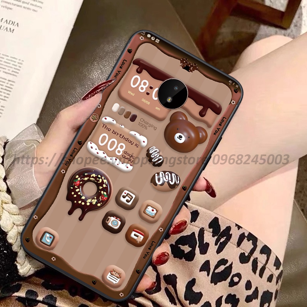 Ốp lưng Nokia C20 / C30 / Nokia 3.4 in hình 3D gấu,thỏ cute dễ thương