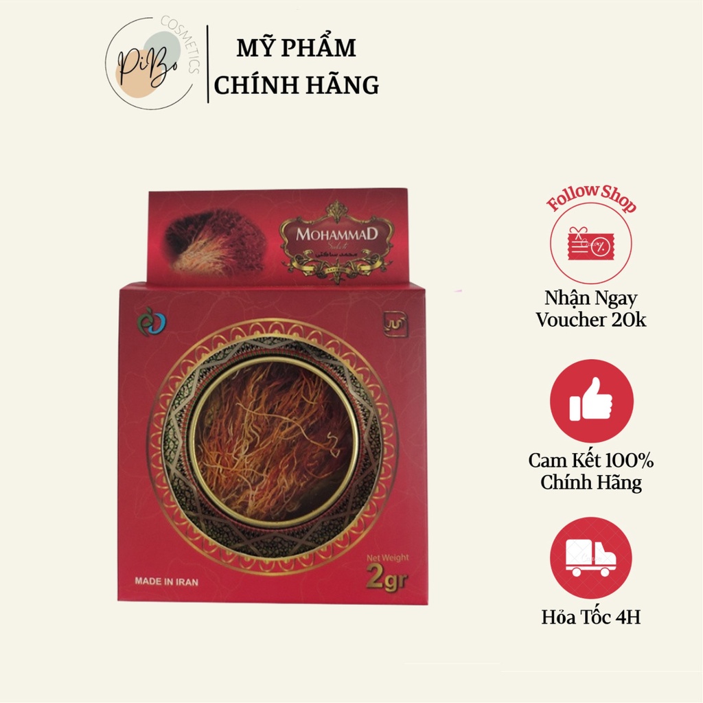 Nhụy Hoa Nghệ Tây Saffron Mohammad 2gram - Date 03/2024