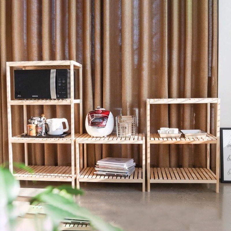 Kệ gỗ để đồ 4 tầng đa năng Tâm House KT04