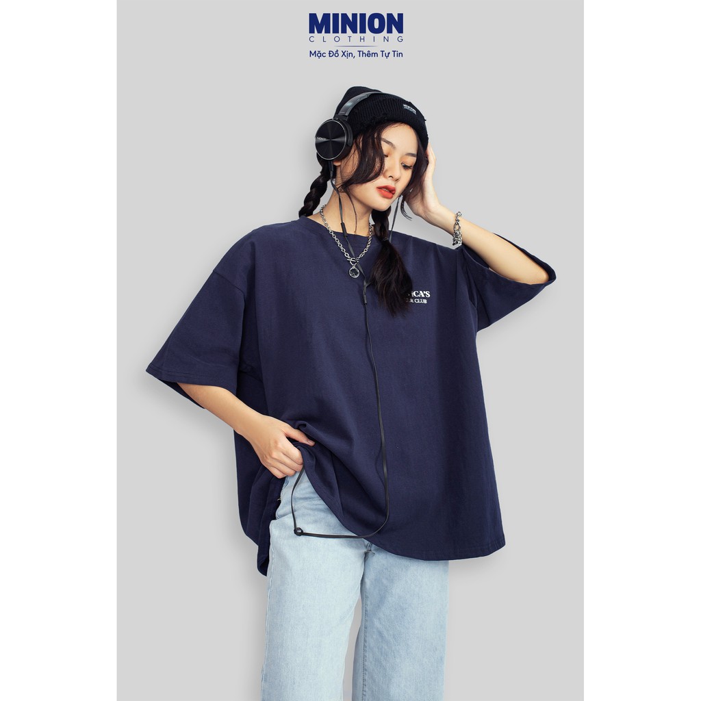 Áo thun tay lỡ MINION CLOTHING phông Unisex nam nữ tee oversize form rộng pull Ulzzang Streetwear Hàn Quốc vải mềm A3008