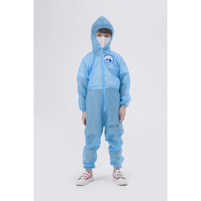Đồ bảo hộ y tế cho bé 1mét, 1m3, 1m4, đồ bảo hộ chóng dịch, đồ bảo hộ trẻ em