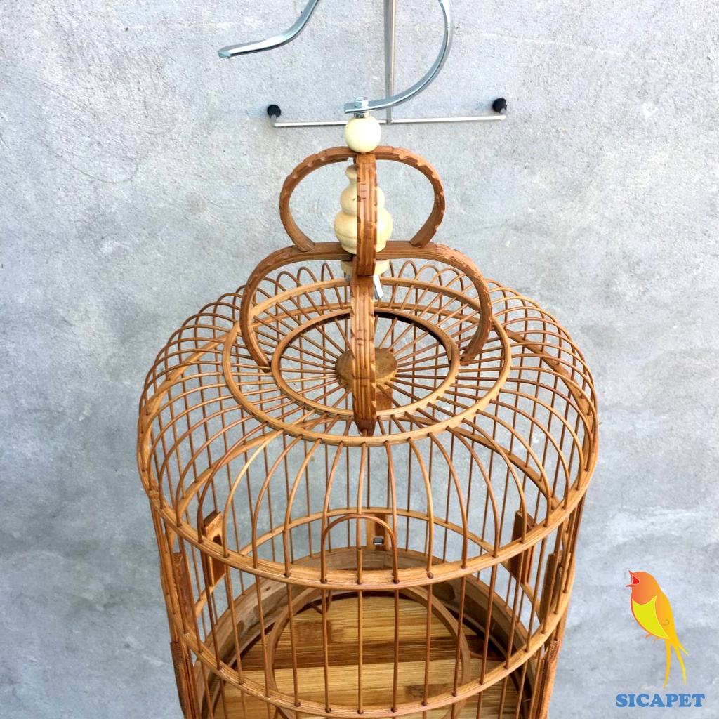 Lồng chim Khuyên đục rồng ,chim Sâu, chim hút mật  Lồng khuyên đục đẹp, Lồng nuôi chim khuyên trạm khắc rồng đẹp SICAPET
