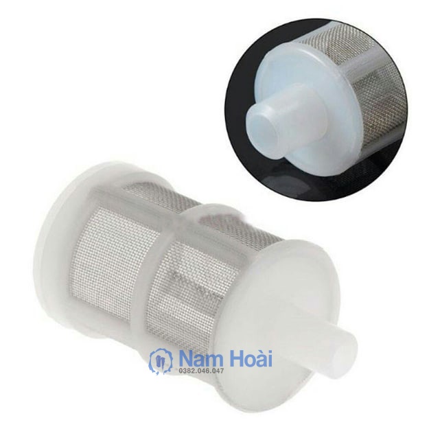 Lọc rác đầu vào cho máy rửa xe mini 12V - máy bơm mini 12V