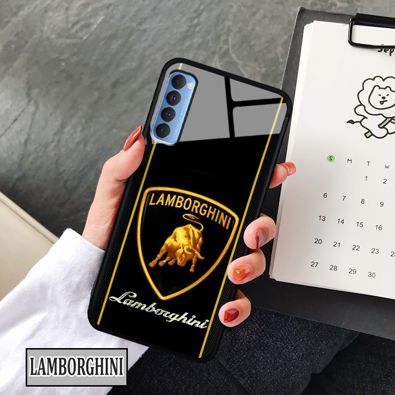 Ốp lưng Oppo Reno 4 Pro-in logo hãng xe ô tô