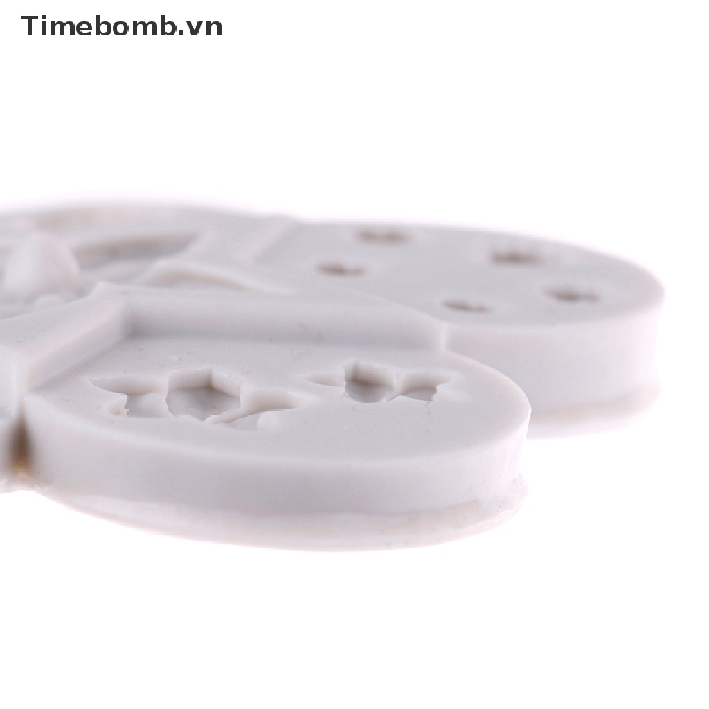 Khuôn Silicone Làm Bánh Hình Bông Hoa Xinh Xắn