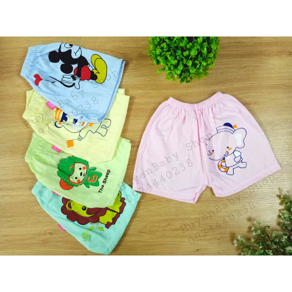 (Giá tốt nhất) Quần đùi chục cotton in hình cho bé - Carter