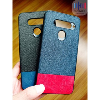 ốp lưng LG V40(vải -da pu)