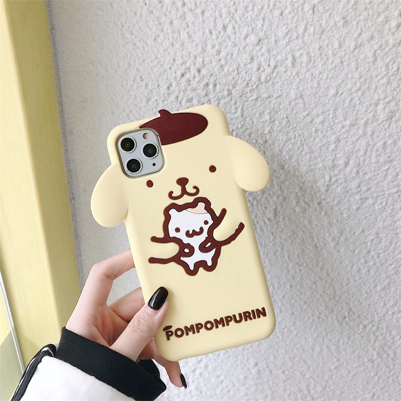 Ốp Điện Thoại Silicone Mềm Họa Tiết Hoạt Hình Cinnamoroll & Melody Cho iphone 14 13 12 11 pro MAX 12Pro 6 6S 7 8 Plus X XS MAX XR