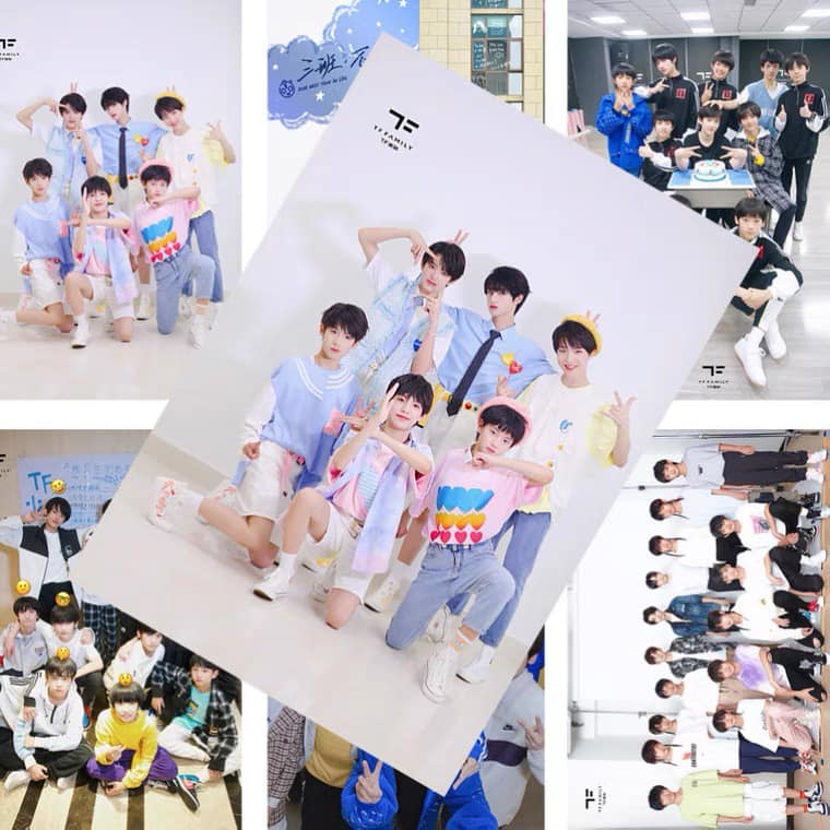 Poster khổ A2 F3 TF Gia Tộc TF Family