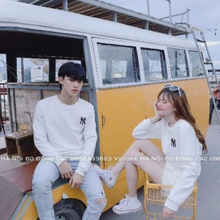 Áo đôi thu đông ny nam nữ