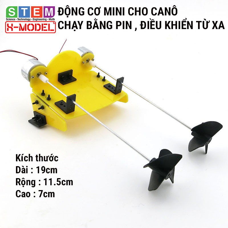 Đồ chơi thông minh,sáng tạo STEM Mô hình Động cơ mini canô X-MODEL ST50 cho bé, Đồ chơi trẻ em DIY |Giáo dục STEM, STEAM