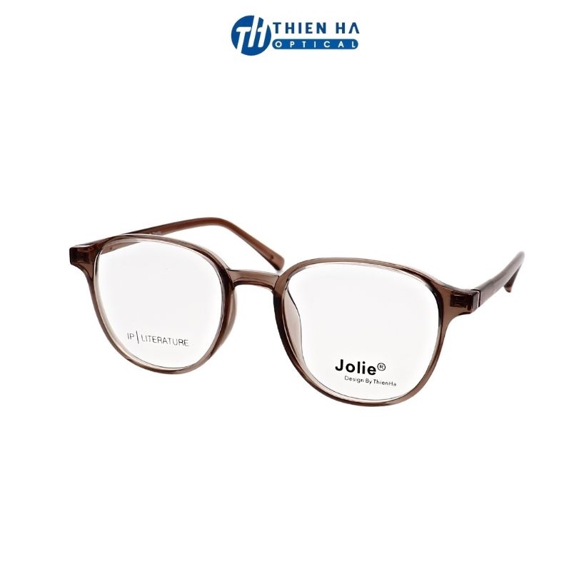 Gọng kính tròn nam nữ THIÊN HÀ OPTICAL chất liệu Acetate cao cấp độc quyền Unisex cá tính trẻ trung JOLIE JL004